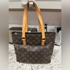 Authentic Louis Vuitton Cabas Piano, Monogram￼